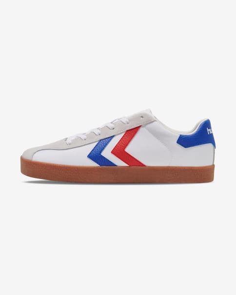 Zapatillas Hummel Diamant LX-E blanco gris azul