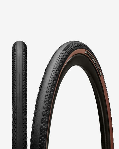 Cubierta Hutchinson Caracal Race 700x45 Tubeless Ready marrón