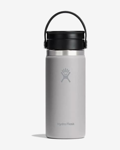 Borraccia Hydro Flask Coffee Wide Flex Sip Lid 473 ml grigio chiaro