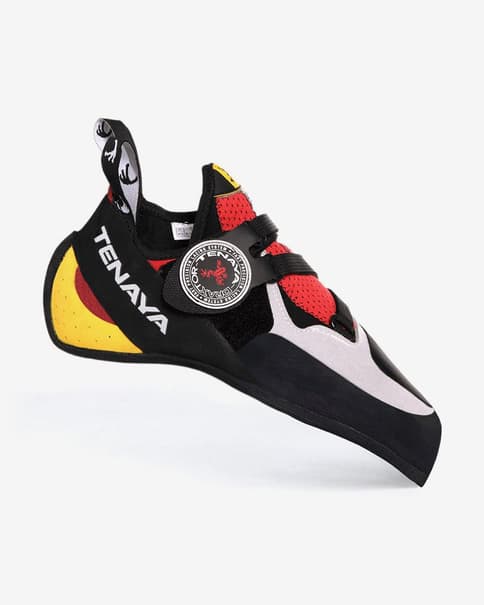 Pies de gato Tenaya Iati negro rojo amarillo