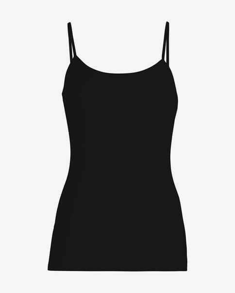 Camiseta Icebreaker 175 Everyday Cami tirantes negro mujer