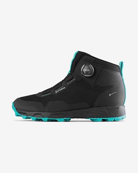 Botas Icebug Rover Mid RB9X GORE-TEX negro azul mujer