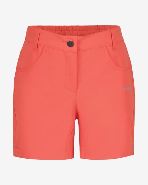 Pantalón corto Icepeak Kechi rojo coral niña