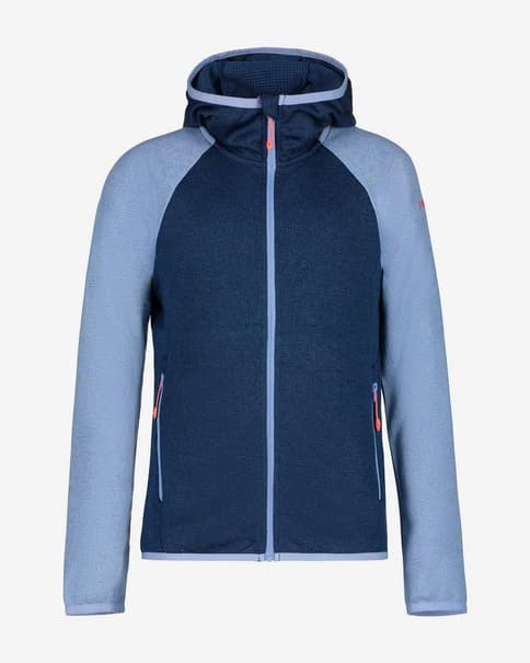 Forro polar con capucha Icepeak Kamenz azul oscuro niña