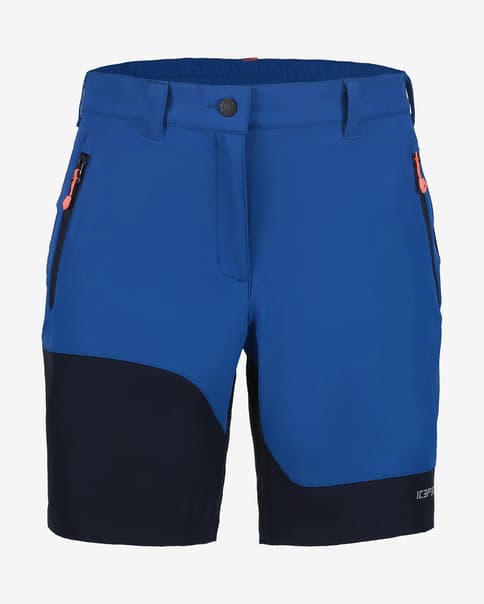 Pantalón corto Icepeak Bastrop azul eléctrico mujer