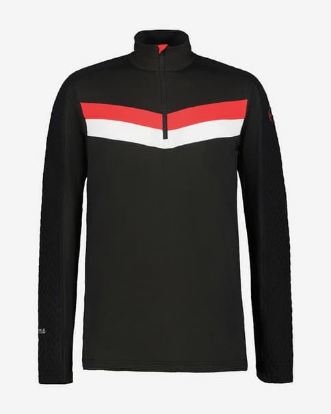 Camiseta Icepeak Fenner manga larga negro rojo