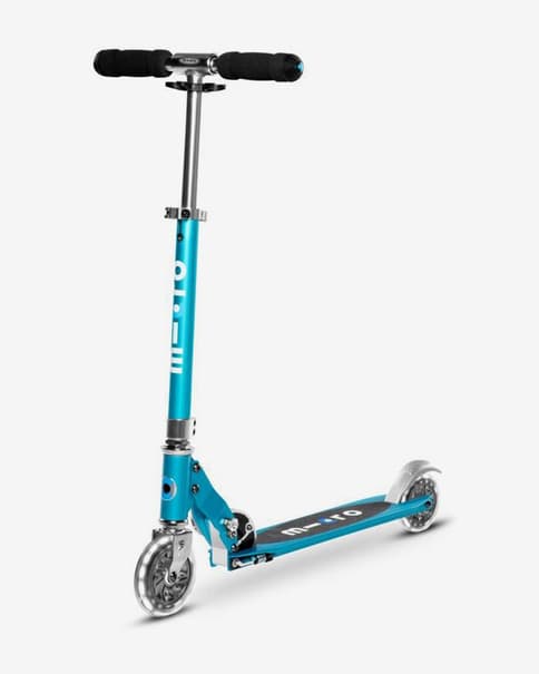 Patinete Micro Sprite LED azul