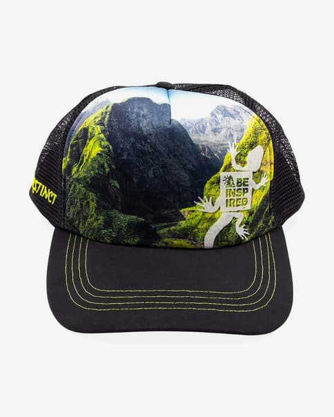 Gorra InStinct Be Inspired Reunion verde negro