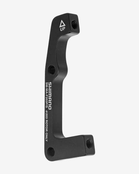 Adaptador pinza freno de disco Shimano SM-MA-F203 203 mm negro