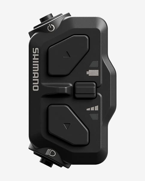 Unidad de interruptor Shimano STEPS SW-EN600-L, 35/31,8mm