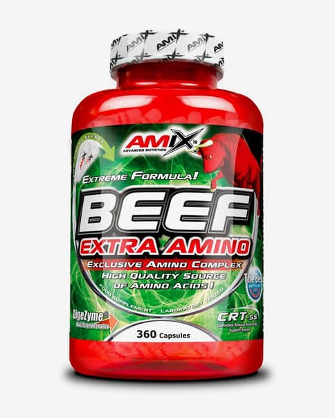 Cápsulas Amix Beef Extra Amino (360 unidades)