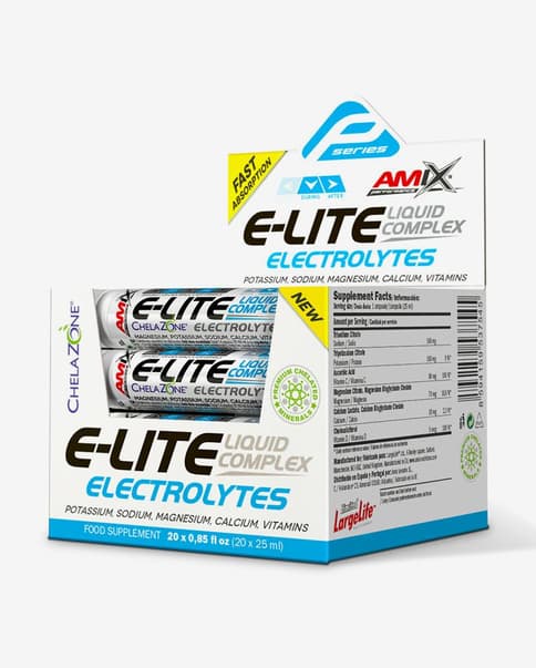 Electrolitos Amix Performance E-Lite Liquid Electrolytes 25 ml naranja (20 unidades)