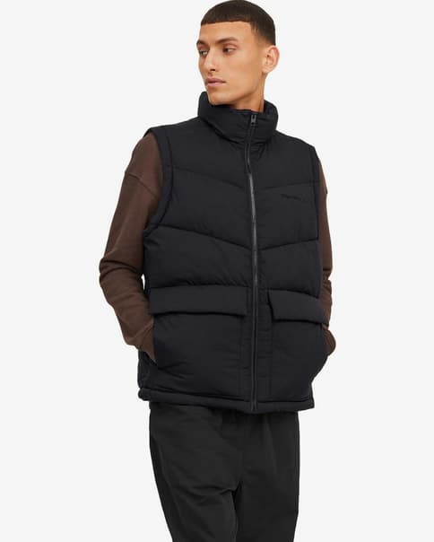 Chaleco Jack & Jones Vester negro