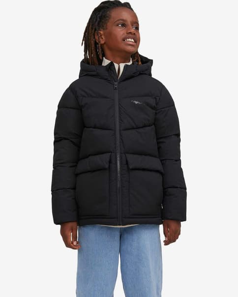 Chaqueta Jack & Jones Vester Puffer negro niño