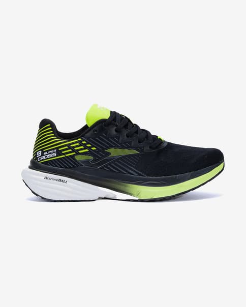 Zapatillas Joma Super Cross 25 negro amarillo fluorescente