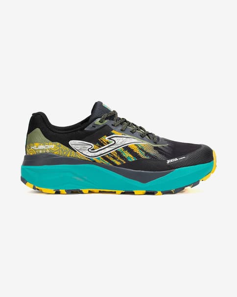 Zapatillas Joma Kubor 25 negro azul amarillo