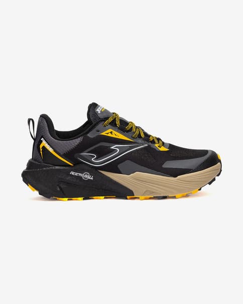 Zapatillas Joma Rase 25 negro beige amarillo