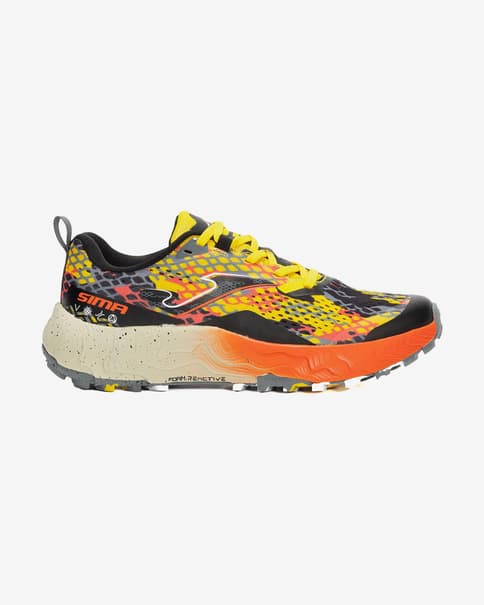 Zapatillas Joma Sima 25 amarillo naranja negro