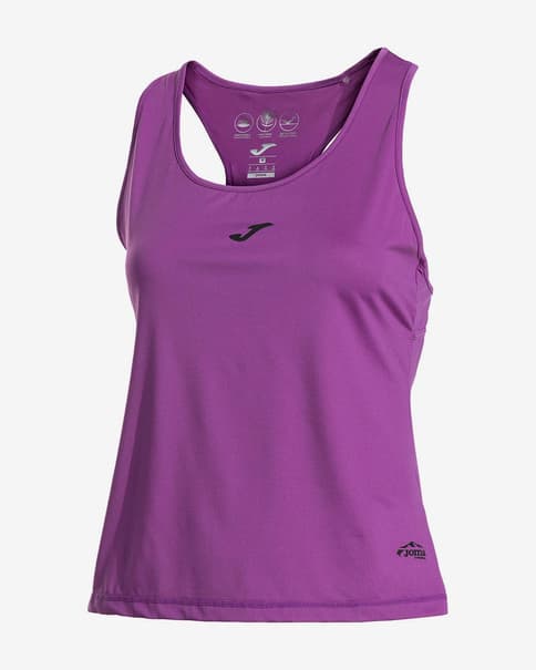 Camiseta Joma R-Nature tirantes violeta mujer