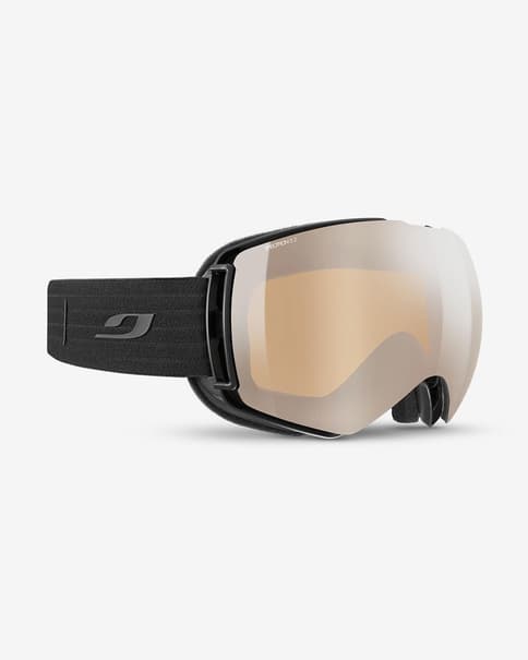 Máscara Julbo Lightyear OTG negro grisáceo con lente espejada Spectron 3 beige