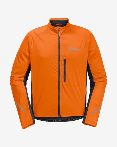 Chaqueta Jack Wolfskin Morobbia Alpha Ins naranja