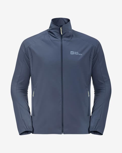 Chaqueta fina Jack Wolfskin Prelight azul anochecer