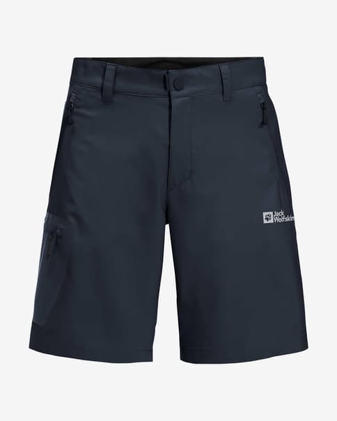 Pantalón corto Jack Wolfskin Active Track azul noche