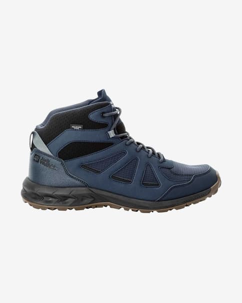 Botas Jack Wolfskin Woodland 2 Texapore Mid azul