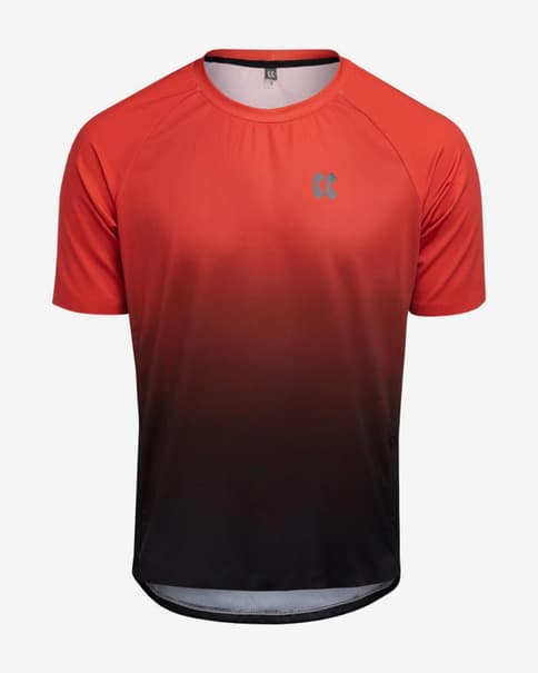 Maillot Kalas Discover Z2 manga corta rojo negro