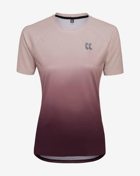 Maillot Kalas Discover Z2 manga corta lila beige mujer