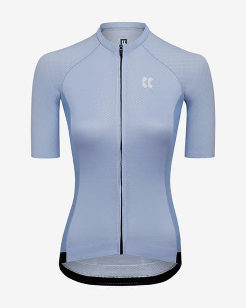 Maillot Kalas Passion Z3 Carbon manga corta gris claro mujer