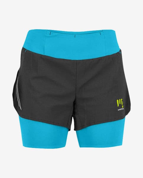 Pantalón corto Karpos Cengia azul luminoso negro mujer