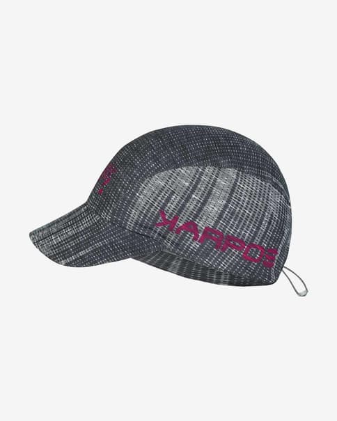 Gorra Karpos Croda Rossa gris rosa violeta