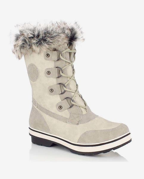 Botas Kimberfeel Aponi blanco grisáceo mujer