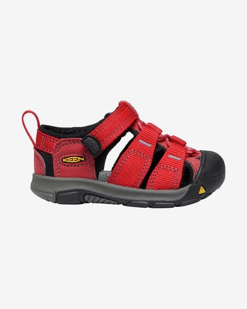 Sandalias Keen Newport H2 rojo negro bebé