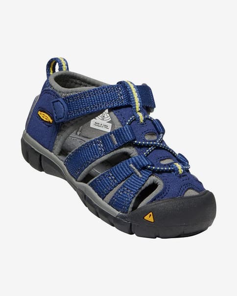 Sandalias Keen Seacamp II CNX azul oscuro gris bebé