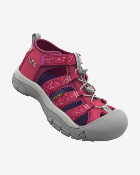 Sandalias Keen Newport H2 rosa lila gris infantil