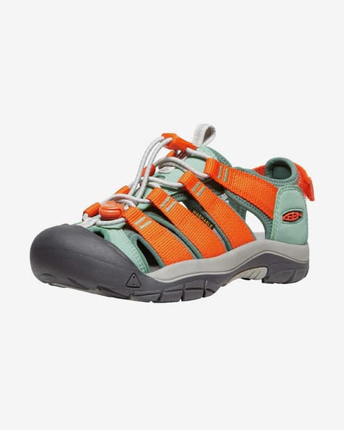 Zapatillas Keen Newport naranja verde infantil