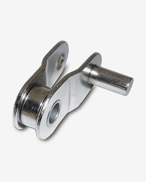 Enganche cadena KMC media malla 1V plata