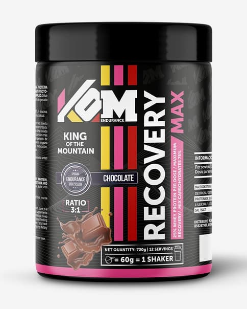 Batido KOM Endurance Recharge Recovery sabor chocolate 720 g