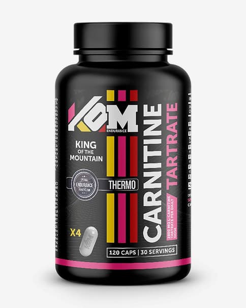 Cápsulas KOM Endurance L-Carnitine (120 cápsulas)