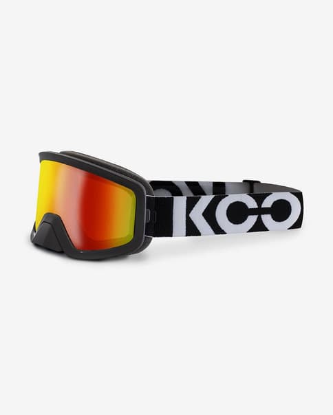 Máscara KOO Edge negro con lente Zeiss Red Mirror
