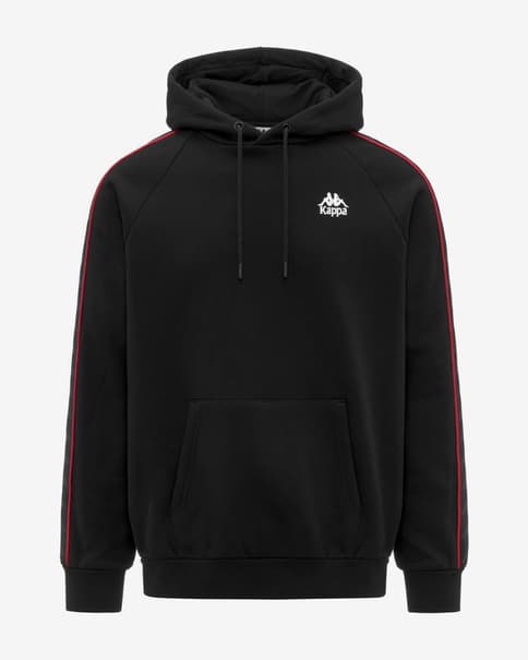 Sudadera con capucha Kappa Madison 2 negro puro