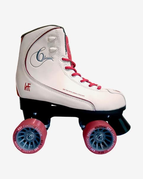 Patines KRF Retro PPH blanco rosado
