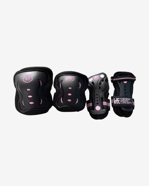 Protecciones KRF Set Protect 13 negro roja infantil