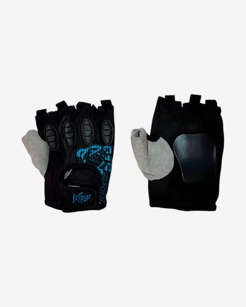 Guantes KRF Protector Velocidad negro azul gris