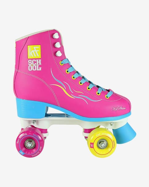 Patines KRF PPH School Special Edition rosa azul amarillo infantil