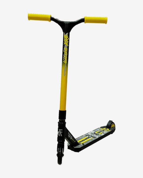 Patinete KRF AGR 300 negro amarillo