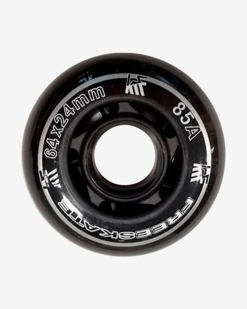 Ruedas repuesto KRF para patines First negro (4uds)