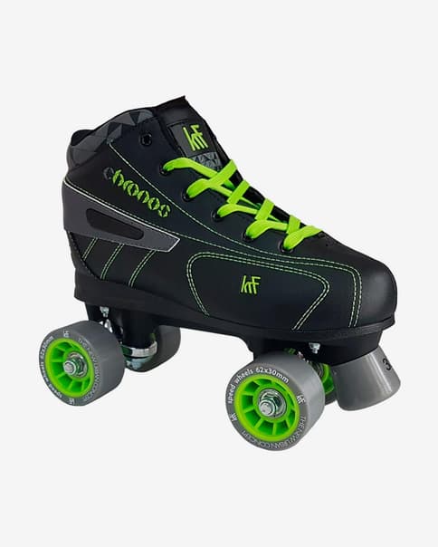 Patines KRF Hockey Chronos Ultimate negro verde infantil